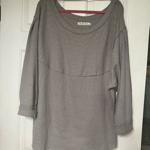 Grey Free People Tunic size XL